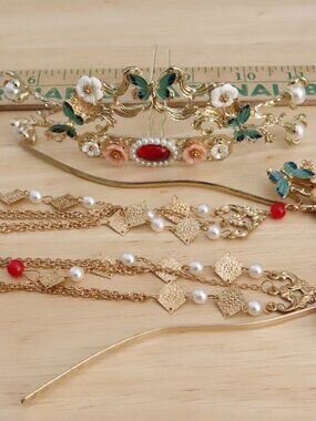 Japanese Decorative Hair Pin Set